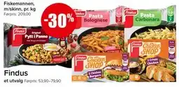 Spar Findus tilbud