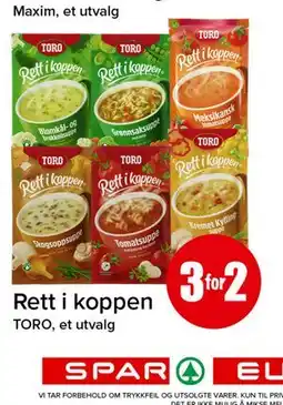 Spar Rett i koppen tilbud