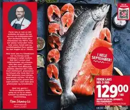 Meny FERSK LAKS HEL 2-3KG tilbud