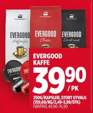 Meny EVERGOOD KAFFE tilbud
