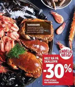 Meny HELT RÅ PÅ SKALLDYR tilbud