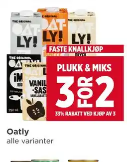 Meny Oatly tilbud