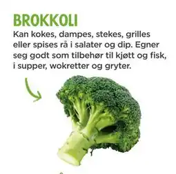 Meny BROKKOLI tilbud