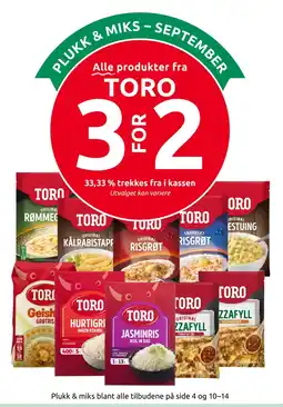 Joker Toro alle produkter tilbud