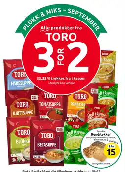 Joker Toro alle produkter tilbud