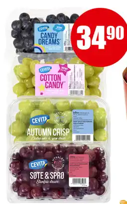 Eurospar Cevita grapes tilbud