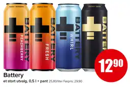 Eurospar Battery et stort utvalg tilbud