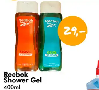 Havaristen Reebok Shower Gel tilbud