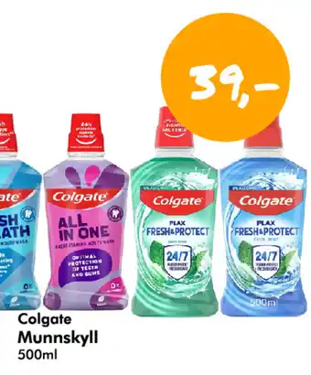 Havaristen Colgate Munnskyl tilbud