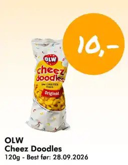 Havaristen Olw Cheez Doodles tilbud