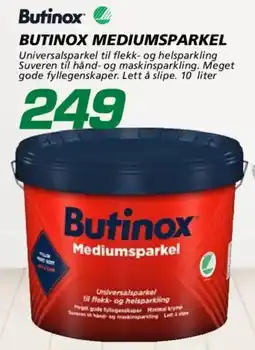 Coop Byggmix Butinox Mediumsparkel tilbud