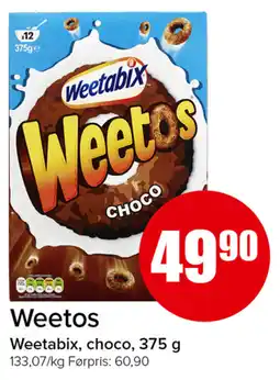 Eurospar Weetos Weetabix choco tilbud