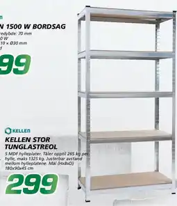 Coop Byggmix Kellen stor tunglastreol tilbud