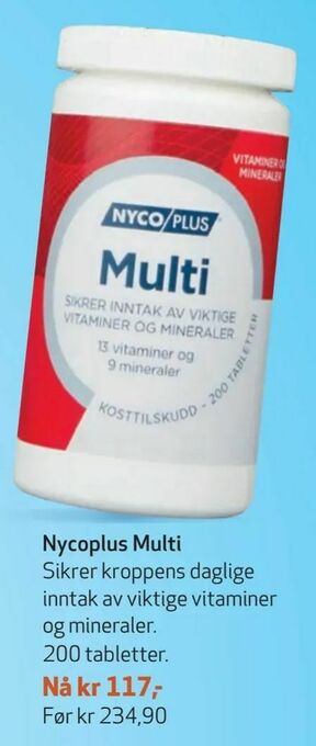 Apotek 1 Nycoplus Multi tilbud
