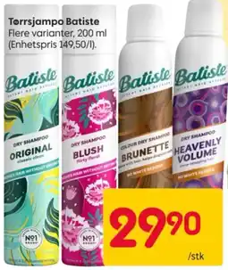 Rusta Batiste dry shampoo tilbud