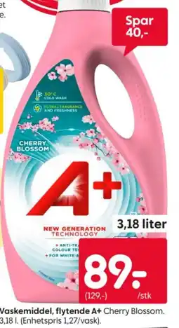 Rusta A+ Vaskemiddel tilbud