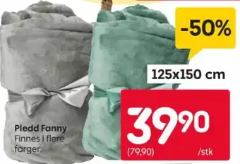 Pledd Fanny
