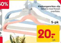 Rusta Hangers Klesenhengere tilbud