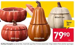 Rusta Duftlys Pumpkin tilbud