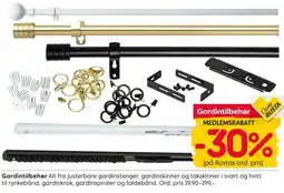 Rusta Club Rusta Gardintilbehør tilbud