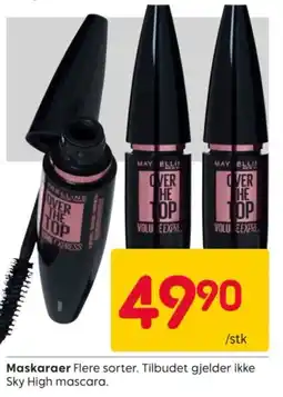 Rusta Maybelline Over The Top Volume Express tilbud
