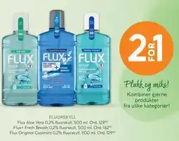 Vitusapotek Flux Aloe Vera 0,2% fluorskyll tilbud