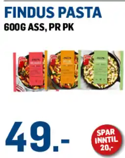 Price Lagerbutikk Findus pasta tilbud