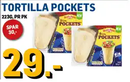 Price Lagerbutikk Oldelpaso tortilla pockets tilbud