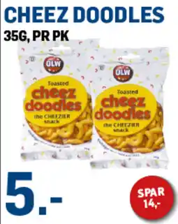 Price Lagerbutikk Olw cheez doodles tilbud