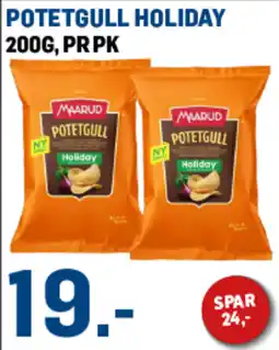 Price Lagerbutikk Maarud Potetgull Holiday tilbud