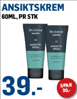 Price Lagerbutikk Dr. Greve Mann Ansiktskrem tilbud