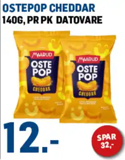 Price Lagerbutikk Marud oste pop cheddar tilbud