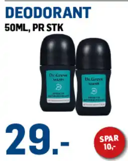 Price Lagerbutikk Dr.Greve Mann Deodorant tilbud