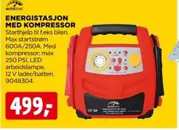 jem & fix ENERGISTASJON MED KOMPRESSOR tilbud