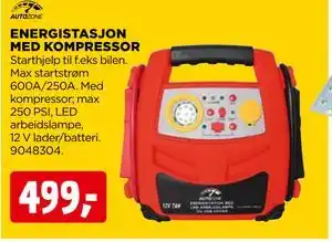 jem & fix ENERGISTASJON MED KOMPRESSOR tilbud