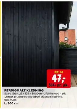 jem & fix FERDIGMALT KLEDNING tilbud