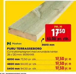 jem & fix FURU TERRASSEBORD tilbud