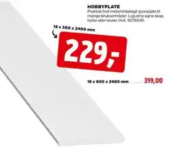 jem & fix HOBBYPLATE tilbud