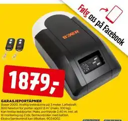 jem & fix GARASJEPORTÅPNER tilbud