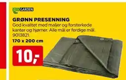 jem & fix GRØNN PRESENNING tilbud