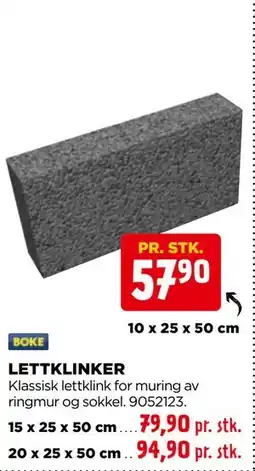 jem & fix LETTKLINKER tilbud