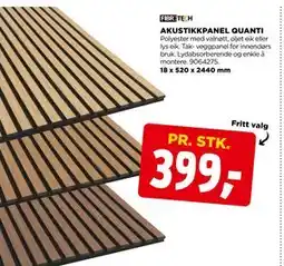 jem & fix AKUSTIKKPANEL QUANTI tilbud