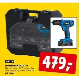 jem & fix BORMASKIN 20 V tilbud