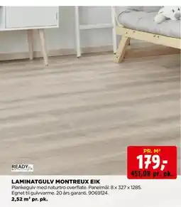 jem & fix LAMINATGULV MONTREUX EIK tilbud