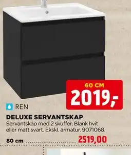 jem & fix DELUXE SERVANTSKAP tilbud