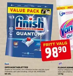 jem & fix OPPVASKTABLETTER tilbud