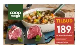 Coop Mega HØYRYGG/BOG U/BEN tilbud