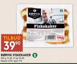 Coop Mega RØRVIK FISKEKAKER tilbud