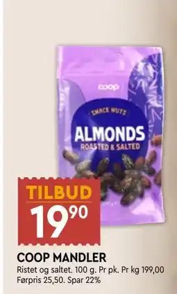 Coop Mega COOP MANDLER tilbud