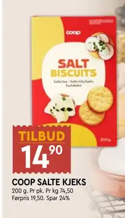 Coop Mega COOP SALTE KJEKS tilbud